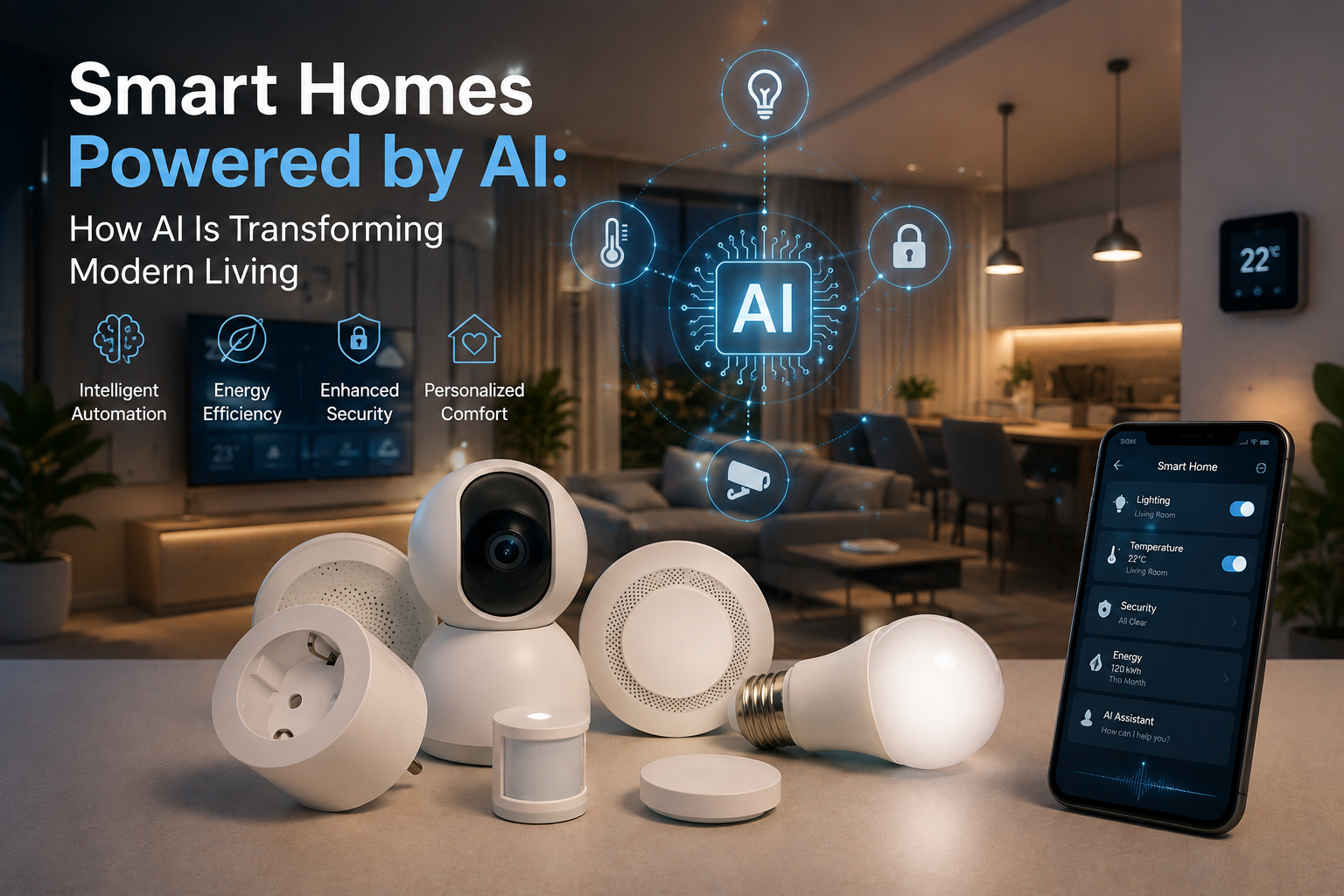 Smart Homes Powered by AI: How AI Is Transforming Modern Living